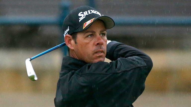 Jaco Van Zyl ended the wait for a Road Hole birdie