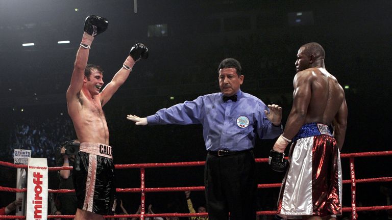 Joe Calzaghe dominated the former IBF champion over 12 one-sided rounds
