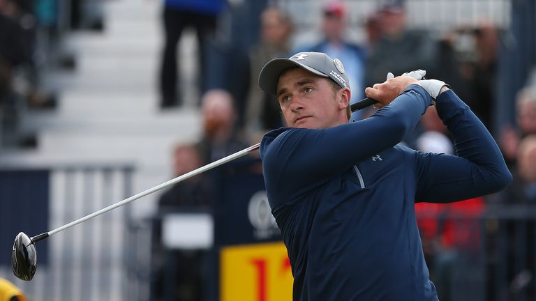 Amateur Paul Dunne of Ireland is in contention to win the 144th Open