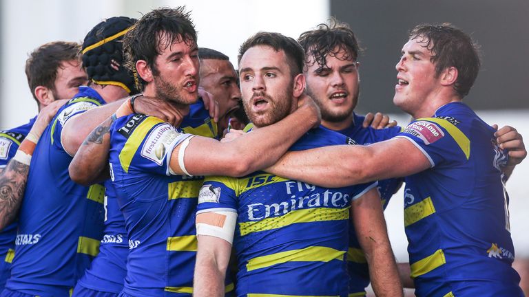 Richie Myler will be looking to end his Warrington career on a high starting against Catalans on Saturday.