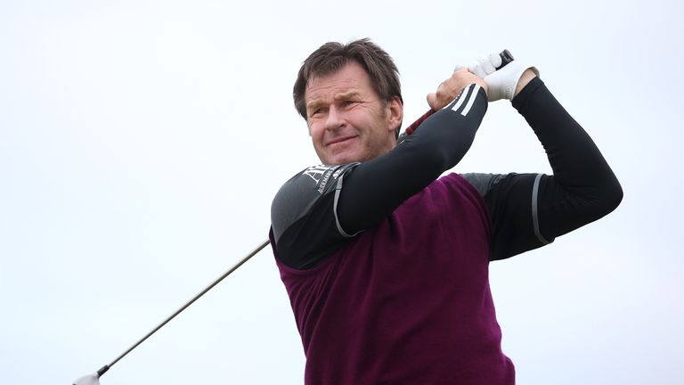 Faldo shot a one under 71 on his final round at St Andrews, making a fine birdie at the Road Hole