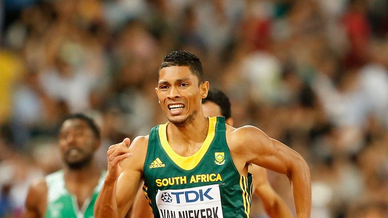 Wayde Van Niekerk won the 400m world title last year