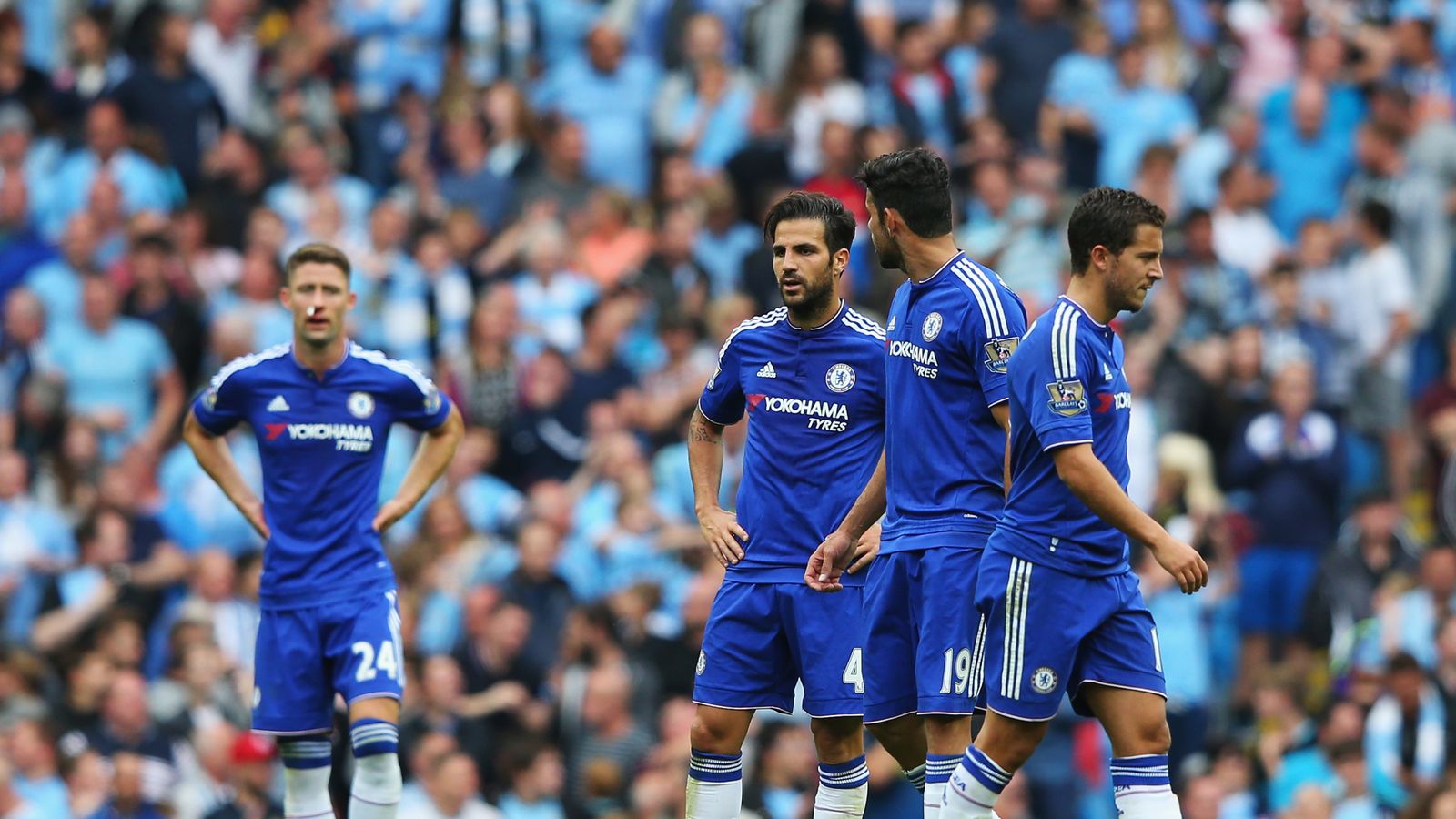 Jose Mourinho unhappy with form of seven Chelsea players ...