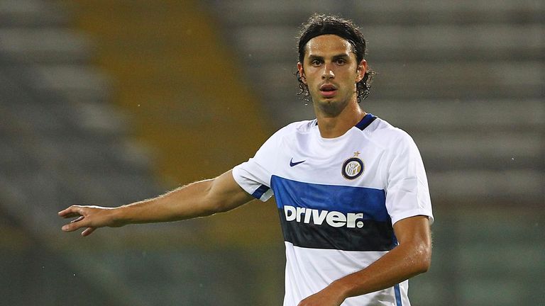 Inter Milan captain Andrea Ranocchia is a target for Everton