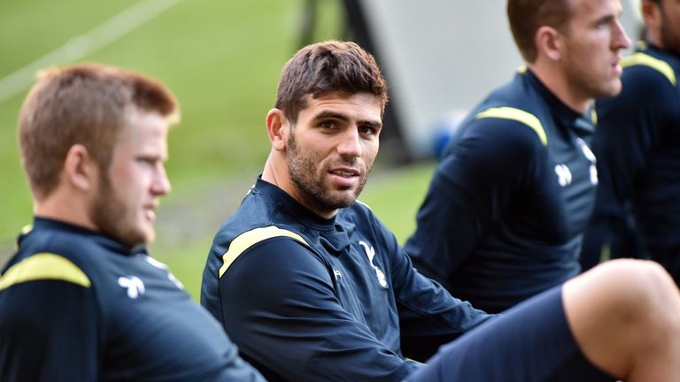 Federico Fazio (C) appeared to be on the brink of joining Albion