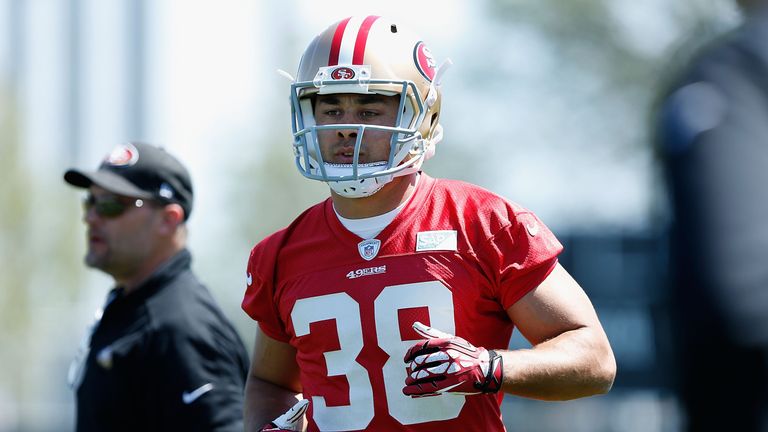 Ex-Australian rugby league star Jarryd Hayne makes 49ers