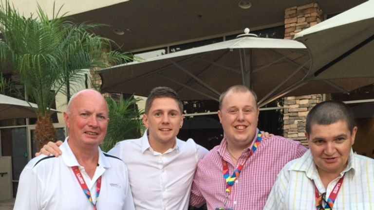 Jason Quigley met a number of athletes ahead of the recent Special Olympics