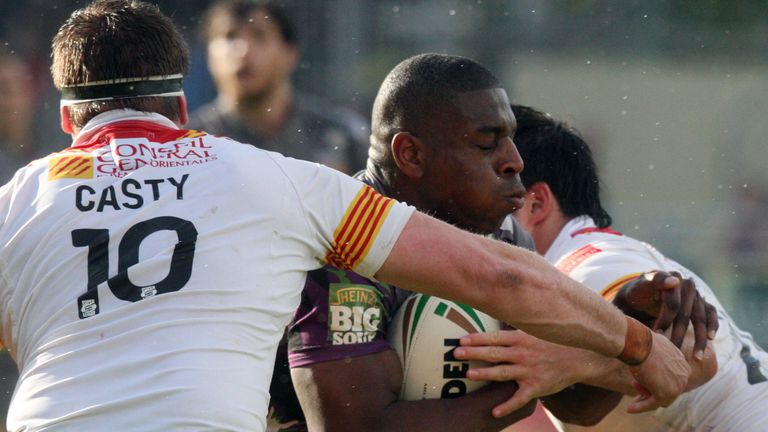 Jermaine McGillvary scored twice in Huddersfield's 24-12 win over Catalans