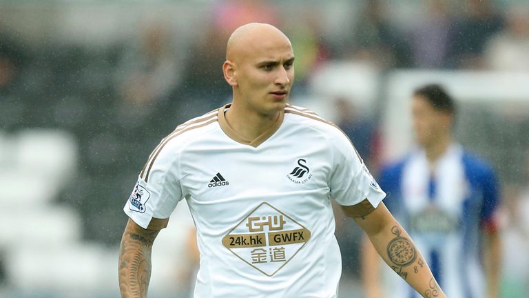 Swansea City's Jonjo Shelvey is the subject of intense interest from Newcastle United