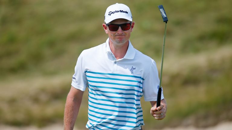 Justin Rose's chances hit the buffers with a double-bogey on 13