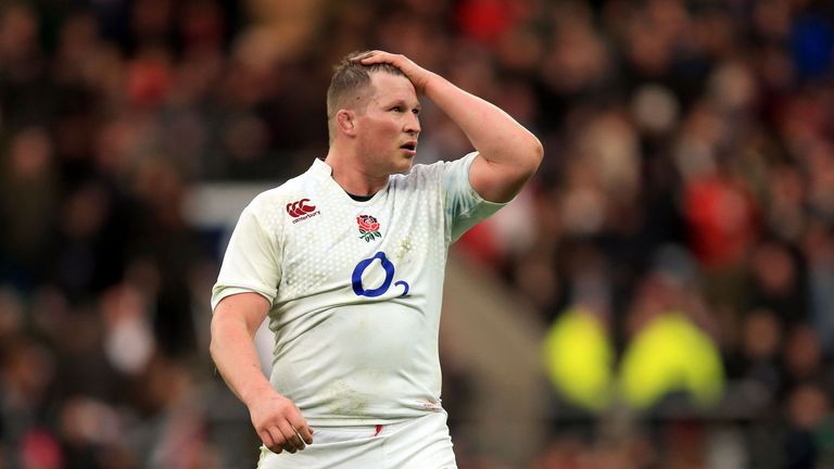 Dylan Hartley was dropped from England's squad after being hit with a four-week ban for headbutting