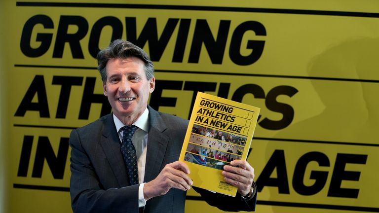 Lord Coe launched his IAAF presidential campaign in December 2014
