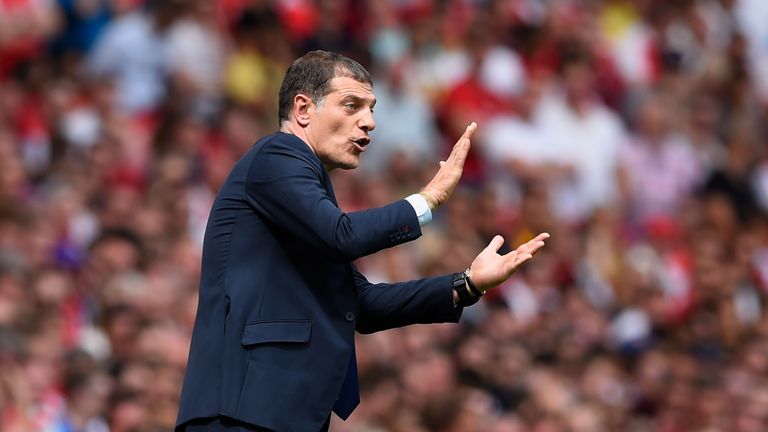 West Ham United manager Slaven Bilic