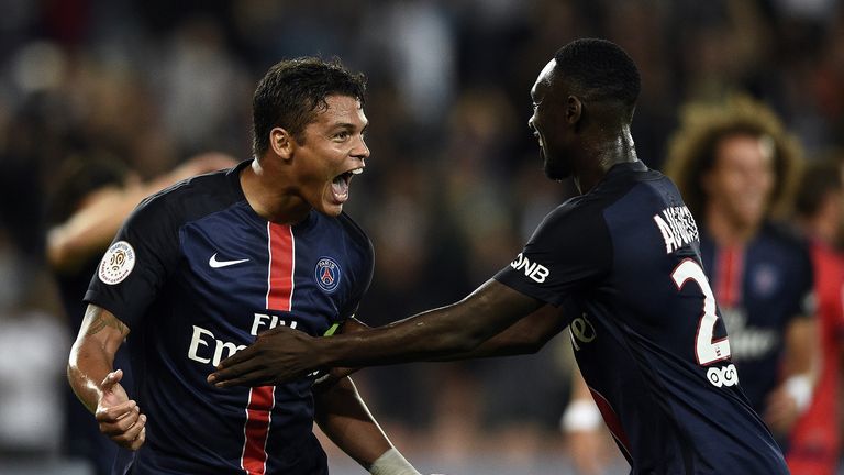 Thiago Silva and David Luiz both make the top 100