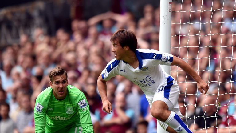 Shinji Okazaki has impressed at Leicester