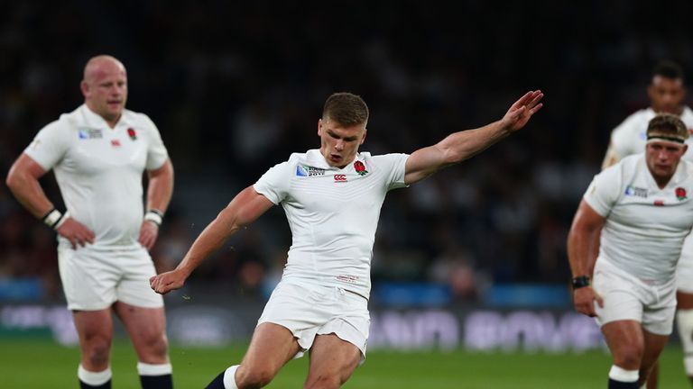 Owen Farrell scored 20 points with the boot, but it wasn't enough