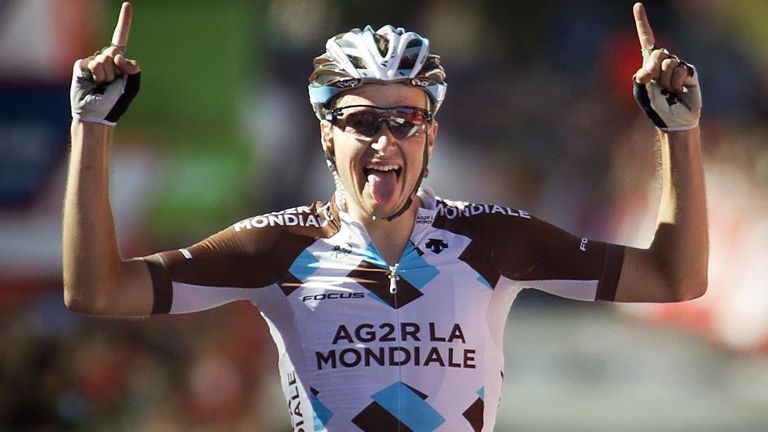 Alexis Gougeard won stage 19 out of the breakaway