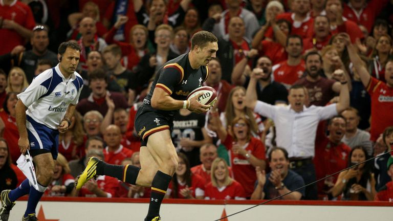 George North scores Wales' only try in Cardiff