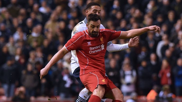 Jose Enrique made 99 appearances across five seasons at Liverpool, ending in 2016