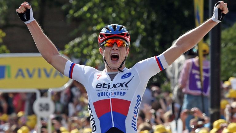 Petr Vakoc won stage two solo