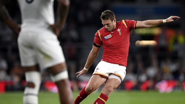 Wales' fly-half Dan Biggar kicked 23 of his side's points