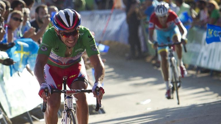 Rodriguez finished two seconds behind Fabio Aru on the day