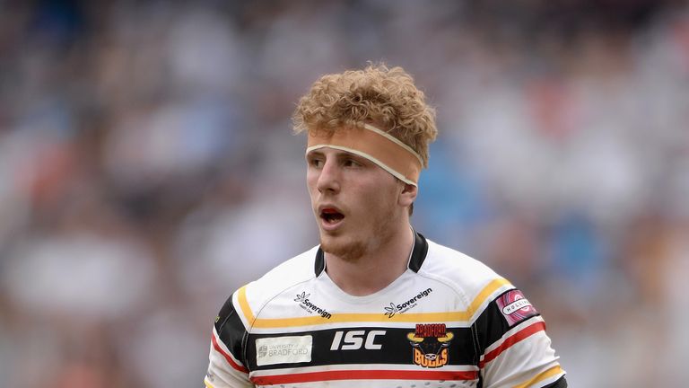 Bradford's Adam O'Brien returns for the promotion clash with Wakefield. 