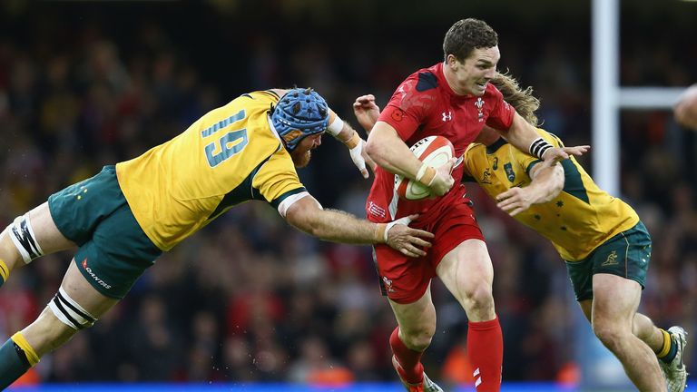 George North looking to get his hands more on the ball at centre