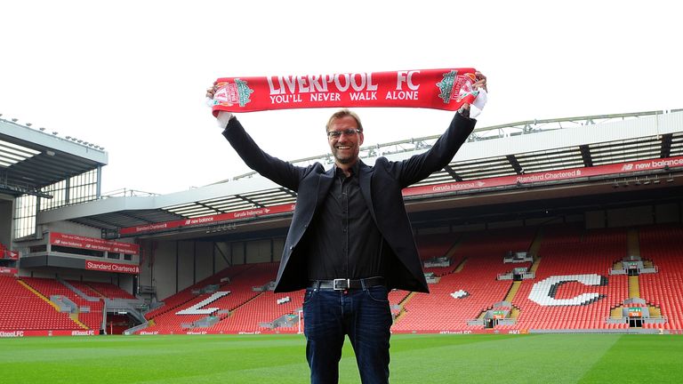 Jurgen Klopp unveiled as new Liverpool boss on Friday