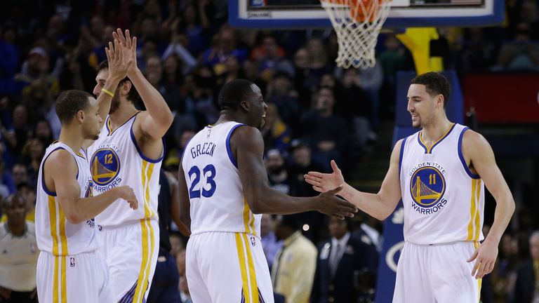The Golden State Warriors are aiming to repeat as NBA champions