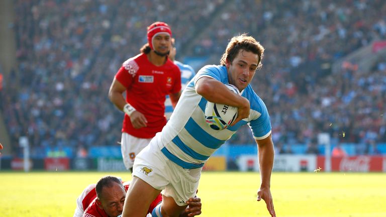 Nicolas Sanchez's 25 points proved crucial for Argentina.