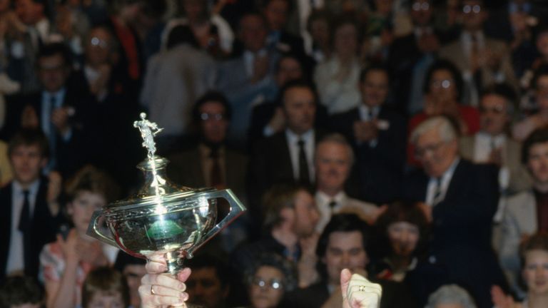 Dennis Taylor defeated Steve Davis in a drama-filled World Snooker final