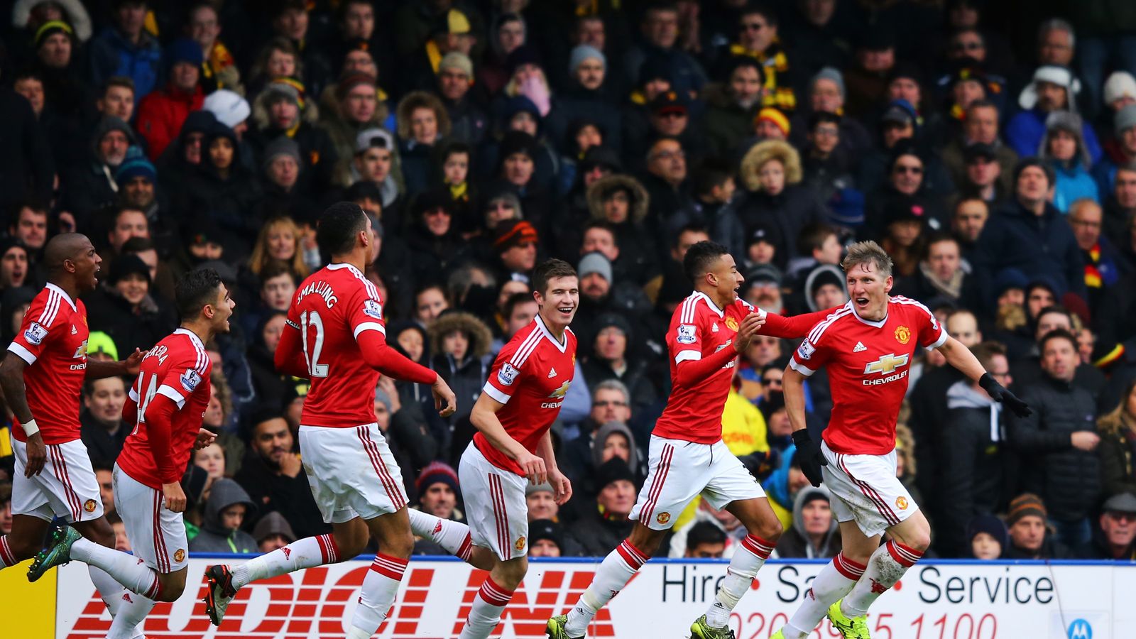 Watford 1 - 2 Man Utd - Match Report & Highlights