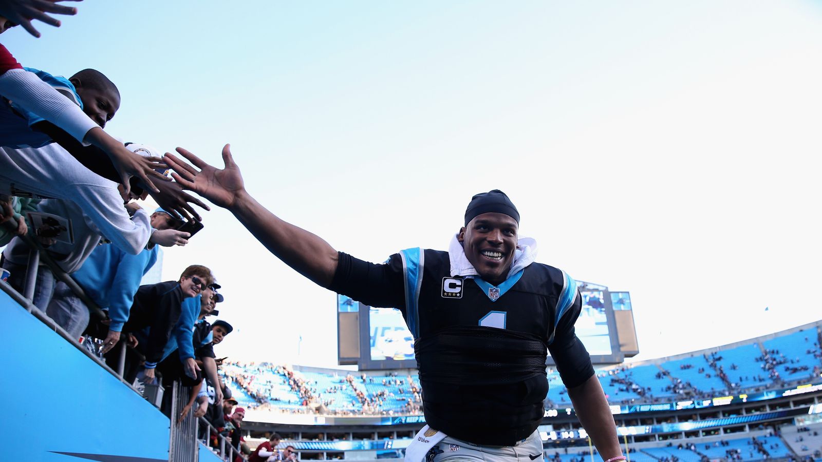 Cam Newton Leads Unbeaten Panthers To Rout Of Redskins | NFL News | Sky ...