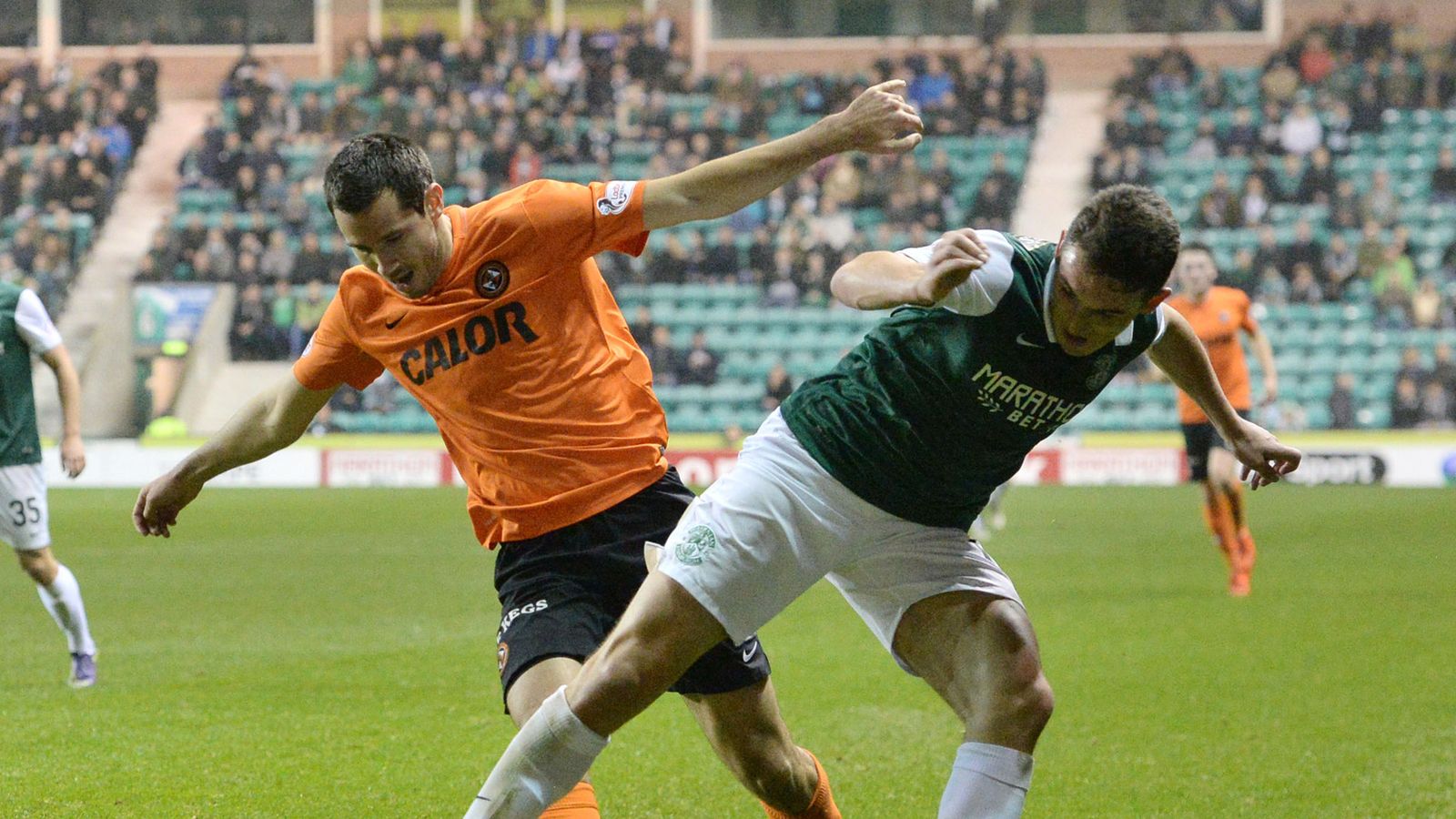 Match Report - Hibernian 3 - 0 Dundee U | 04 Nov 2015