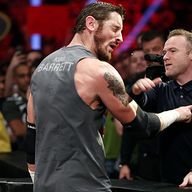 Wayne Rooney showed WWE prowess against King Barrett
