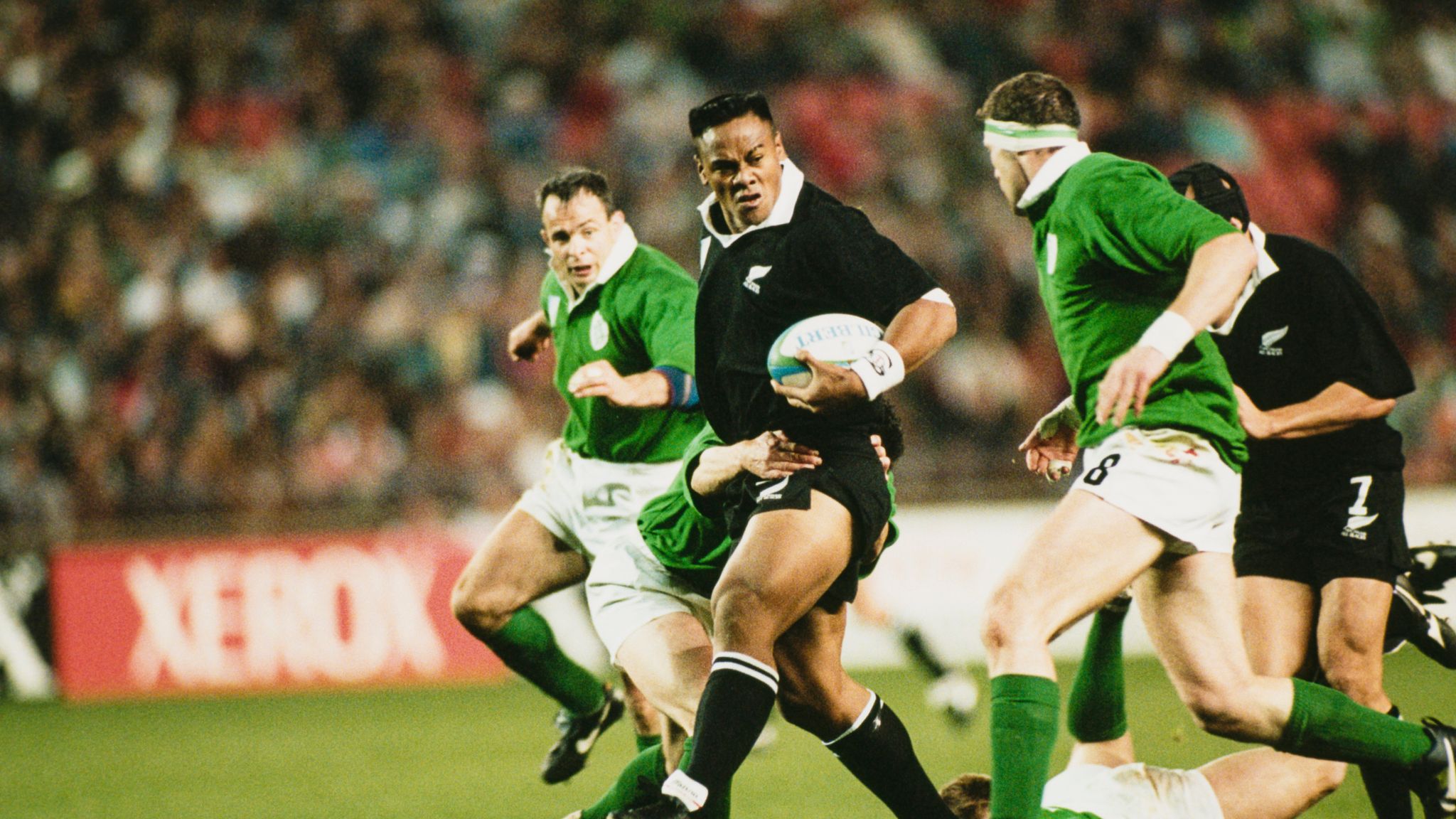 Jonah Lomu effort against England tops poll for greatest Rugby World Cup  try, New Zealand rugby union team