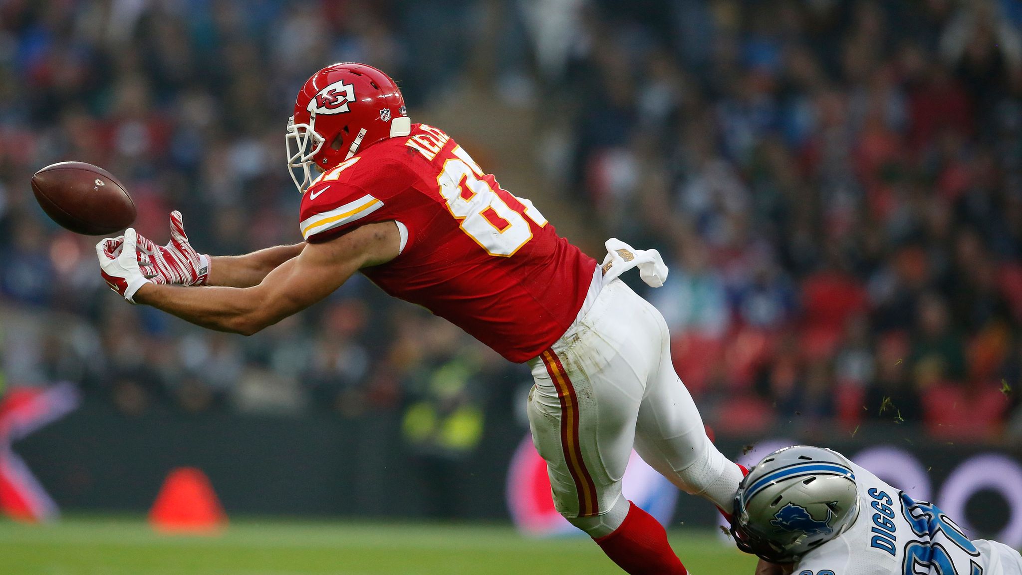 Alex Smith conducts Kansas City Chiefs' Wembley rout of Detroit