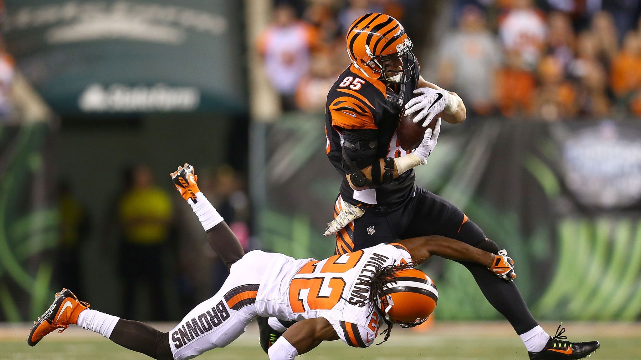 Cincinnati Bengals routed on Monday Night Football in Cleveland