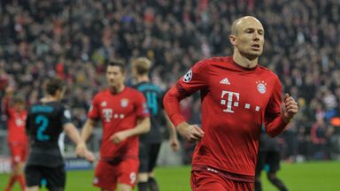Former Chelsea winger Arjen Robben scored Bayern Munich's fourth goal