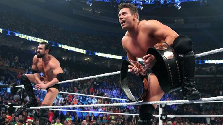 Damien Mizdow and The Miz became WWE Tag Team Champions