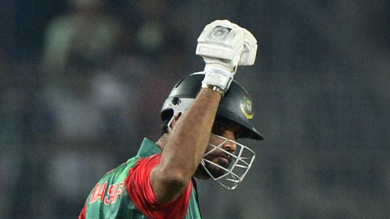 Bangladesh cricket captain Mashrafe Bin Mortaza