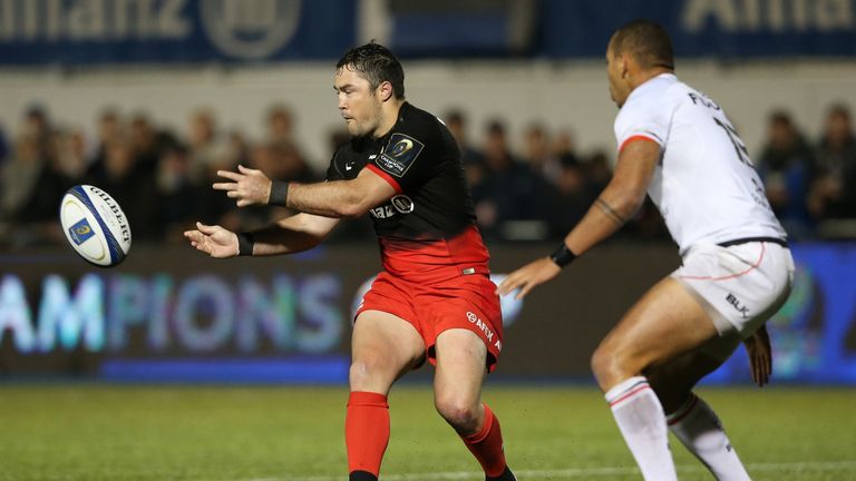 Brad Barritt once again starred in defence as Saracens defeated Toulouse