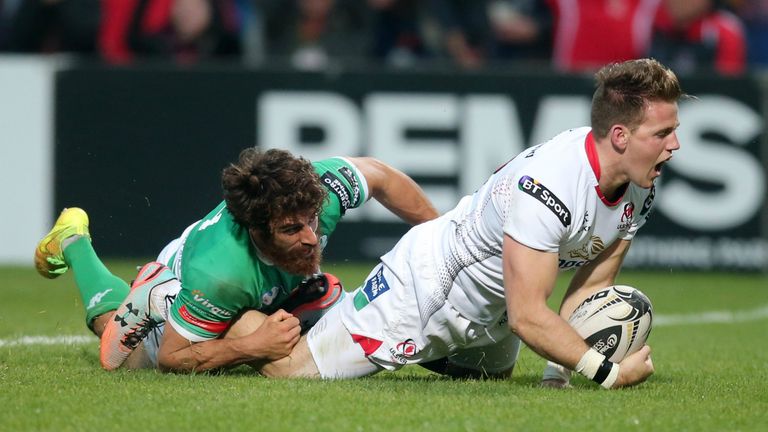 Craig Gilroy makes a return to the Ulster team