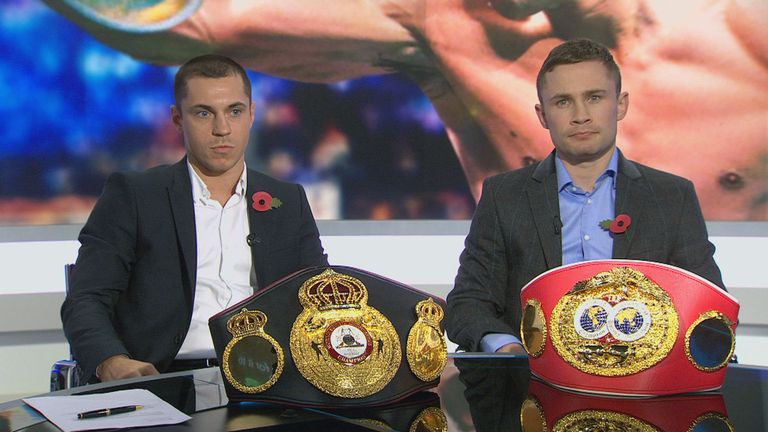 Scott Quigg and Carl Frampton both signed on Sky Sports News HQ