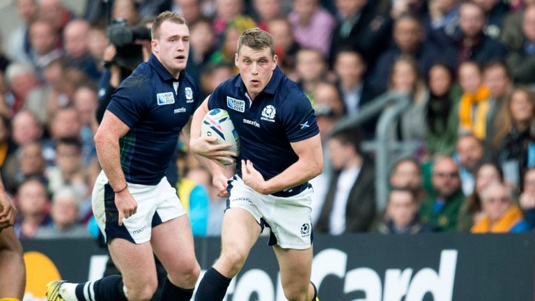 Scotland duo Mark Bennett (right) and Stuart Hogg return for Glasgow