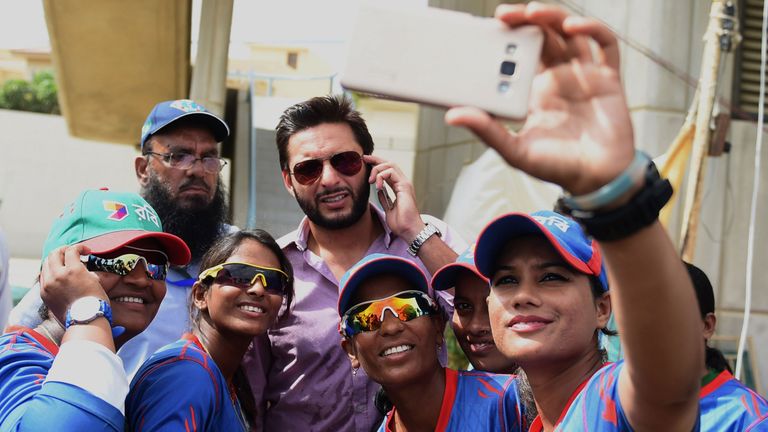Shahid Afridi: 'a maverick, crowd-puller and entertainer'.