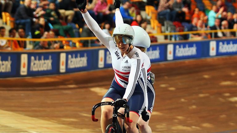 Sophie Thornhill and Helen Scott were crowned double world champions