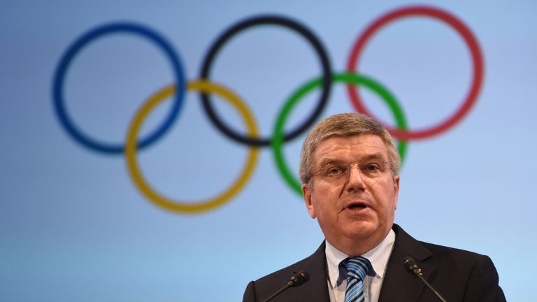President of the International Olympics Committee Thomas Bach is confident the plan for 2024 and 2028 will be approved