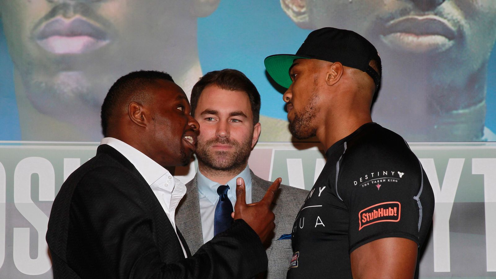 Joshua vs Whyte Anthony Joshua is looking past Dillian Whyte at future bigname fights Boxing